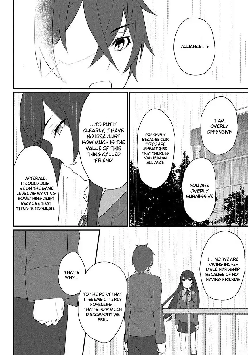 Butsuri-teki ni Koritsu Shiteiru Ore no Koukou Seikatsu @comic Chapter 1.2 30